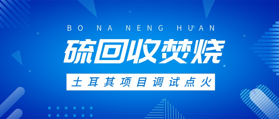 土耳其硫回收焚燒系統調試點火，高效環保方案獲國際認可